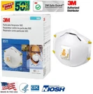3M 8511 N95 Particulate Respirator Protection Face Mask Exhalation Valve Fastshi. Fixed Price $13.77.
