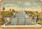Metal Sign - Michigan Postcard The Cascades, Sparks Foundation, Jackson,. Fixed Price $19.95.
