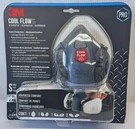 3M Cool Flow P95 Half Face Respirator Painting Medium. Fixed Price $30.00.