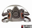 3M 6300 Half Facepiece Reusable Respirator, Respiratory Protection Size Large. Fixed Price $23.50.