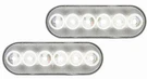 Optronics Pack 6" Oval Clear Led Back Up Light Pin Connection BUL12CB. Fixed Price $32.00.