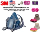 3M Construction Welding Half Respirator Facepiece Mask Cartridge Filter. Fixed Price $64.95.