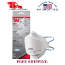 3M Aura Particulate Respirator 9205+ N95, Lightweight, Panel Designed Helps Pr. Fixed Price $9.97.