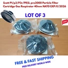 Scott P1/P3/P3R/PRSL PRO2000 Particle Filter Cartridge Gas Respirator 40MM Nato. Fixed Price $100.00.