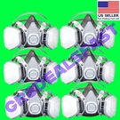 3M 07193 Paint Respirator Dual Filters Dust Fume Smell Large (6 Masks). Fixed Price $170.00.