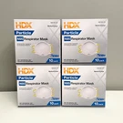 Hdx Particulate N95 Respirator Face Medium Large 10PK Lot X4 Total 40 Masks. Fixed Price $32.99.