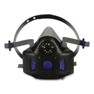 3M Secure Click Half Face Respirator, Large, Gas/vapor, W/ Speaking Diaphragm. Fixed Price $70.41.