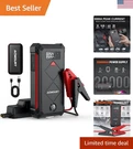 P100 Car Jump Starter, 5000A Peak Lithium Battery Pack For Up To.... Fixed Price $107.99.