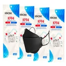 Hincink Of 50 KF94 Black Face Mask Individually Packaged Unisex 4-LAYER. Fixed Price $63.83.