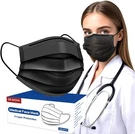 Pack Disposable Face Masks -3 Layer Medical Large, TOP-BLACK-100PCS. Fixed Price $14.76.