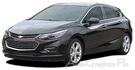 2016-2019 Chevy Cruze Stripes Decals Overpass 3M Vinyl Graphic Upper Door. Fixed Price $111.20.