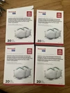 Lot Of Four 20-PACKS Honeywell North N95 Masks Sanding & Insulation Respirators. Fixed Price $21.99.