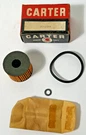 Nos Carter 30-106U Carburetor Fuel Filter Spring & Gasket. Fixed Price $12.98.
