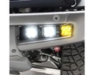 Ford Bronco Black Front Bumper Oem Fog Led Kit With 2 3" Amber & 4 White. Fixed Price $370.88.