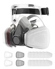 Vevor Respirator Mask Reusable Half Face Cover With Safety Glasses Filters. Fixed Price $14.90.