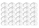 N95 Filter, 25 Pack, Individually Wrapped, Electrostatically Charged, Ready T.... Fixed Price $66.26.