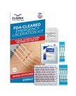 Clozex Complete Emergency Laceration Kit - Repair Wounds Without St... Fast Ship. Fixed Price $42.96.