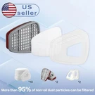 Cartridge Box 5N11 Cotton Filters Set For 6200/6800 Dust Gas Masks. Fixed Price $10.99.