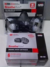 Sas Paint Pesticide Mask OV/R95 Respirator Medium Plus 6 Cartridge's 300-1001. Fixed Price $29.99.