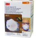 3M 8577 P95 Particulate Respirator Masks Organic Vapor Exhalation Valve 10/BX. Fixed Price $57.95.