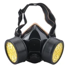 Anti-dust Spray Gas Dual Cartridge Respirator Paint Filter With Activated Carbon. Fixed Price $23.99.