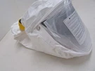 New! Hood: 100, Hood, Adj Lg/bibbed/coated/tychem 1AAN9. Fixed Price $40.00.