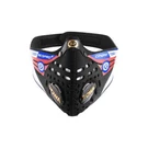 Respro Cinqro Mask Black Lg, Xl Filtration Neoprene For Sports W/ Exhaust Valves. Fixed Price $89.98.