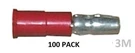 Pack Male Nylon Insulated Bullet Connectors .156" 22-18 Ga 3M300M-100PK. Fixed Price $15.90.