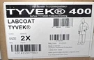 Tyvek 400 Dupont Labcoat Size 2X, Color White, 8 Peaces.. Fixed Price $30.00.