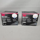 2 Packs 3M N95 Respirator 8511, Cool Flow Valve, Per Pack, Niosh-approved. Fixed Price $19.95.
