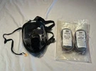 Honeywell North 76008A Full Face Respirator Gas Mask Size M/l New W/ 2 Filters. Fixed Price $118.88.