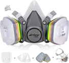 Reusable Respiratory Mask M-500 ABEK1P2 Gas Filters Chemical Powder Fa. Fixed Price $70.24.