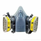 3M 7502 Half Face Mask Respirator & 2- 6003 Organic Vapor Acid Gas Cartridge Med. Fixed Price $64.95.