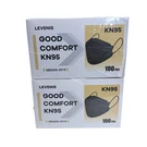 Levenis Good Comfort KN95 Disposable Child Face Masks Black 2PKS 200CT Sealed. Fixed Price $29.99.