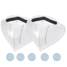 Original Rsenr R11 Electric Wearable Air Purifier Fan FILTER*5, Inner White F.... Fixed Price $16.45.