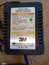 3M Yl 7160 Charging Station Single Unit 520-03-73 120VAC 12V 800MA. Fixed Price $26.00.