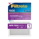 3M Filtrete 12 Merv Pleated Air Filter 30 H X 24 W In. (pack Of 4). Fixed Price $87.06.