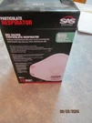 Safety SAS-8611 Survival Air Systems Valved Particulate Respirator Box Of 10. Fixed Price $19.95.