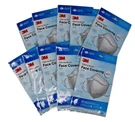 10-PACK 3M Filtering Barrier Face Covering, Adult Sized Single Use, Astm Tested. Fixed Price $17.99.