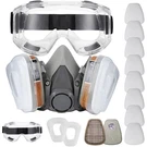 Nc Reusable Cover Set With Glasses For Gas, Painting, Dust, Machine Polishing.... Fixed Price $47.99.