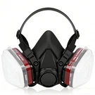 Pro 6200 Half Gas Mask Cover Painting Spraying Respirator Work Facepiece. Fixed Price $12.99.