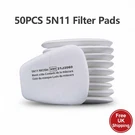 5N11 Filter Pads 501 Holder Compatible 3M 6200 7502 Dust Mask Replacement. Fixed Price $12.96.