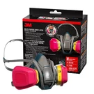 3M Quick Release Latch Respirator +4 Filters Cool Flow Valve P100 Half Face New. Fixed Price $62.55.