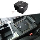 Iron Black Center Console Armrest Box Safety Cover For Dodge Ram 1500 2009-18 Us. Fixed Price $62.99.