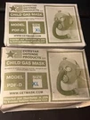 Child Gas Masks Evirstar Defense Products. Lot Of 2. Model Pdf-d. Size Xl.. Fixed Price $44.95.