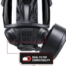 $150 Off Msrp Parcel CS-101 Full-face Class 3! Respirator W/ N-b-o Filter Can. Fixed Price $260.00.