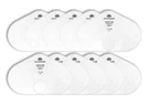 N95 Replacement Filter, 10 Pack, Individually Wrapped, Electrostatically Char.... Fixed Price $32.13.