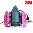 3M Half Face Silicone Respirator Mask & 2- 2091 P100 Particulate Filters Small. Fixed Price $52.95.