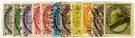 Canada Stamps # 74-84 Used Vf Scott Value $219.00. Fixed Price $50.00.