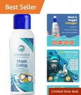 Eco-friendly Anti-fog Defogger For Diving & Ski Masks 2 Fl Oz, Hassle-free Use. Fixed Price $17.99.